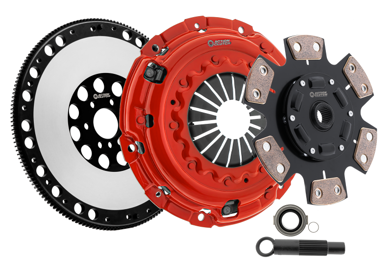 Action Clutch 01-03 BMW 530i 3.0L RWD Stage 3 Clutch Kit (1MS) w/Lightened Flywheel ACR-3519