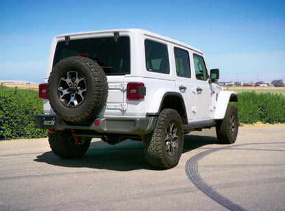 Borla 18-19 Jeep Wrangler JL/JLU 2.0L 4Cyl 2DR/4DR Touring Axle Back Exhaust w/ 3.5in Tips - Black 11962CB