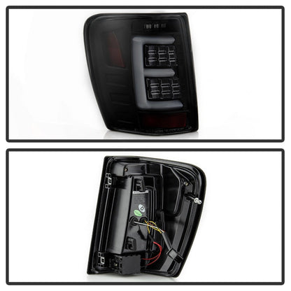 Spyder 99-04 Jeep Grand Cherokee - Light Bar Led Tail Lights - Black Smoke - ALT-YD-JGC99V3-BSM 5086150
