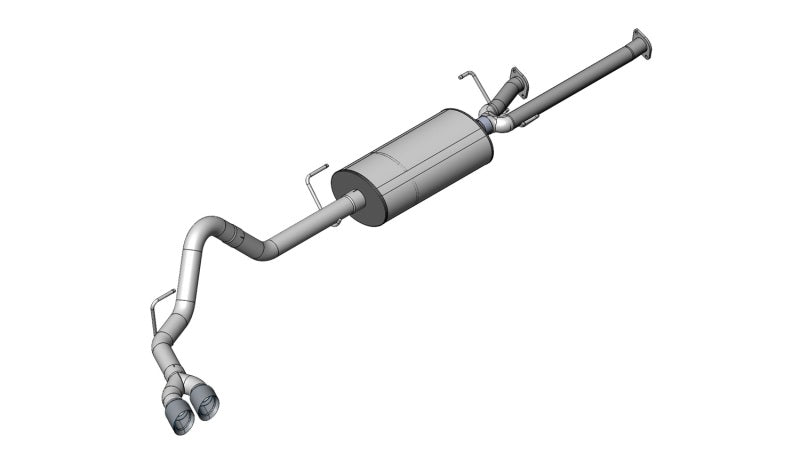 Corsa Performance 07-08 Toyota Tundra Double Cab/Crew Max 5.7L V8 Polished Sport Cat