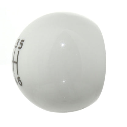 Ford Racing 15-19 Ford Mustang EcoBoost / GT w/ 6-Speed Manual Transmission Bullitt White Shift Knob M-7213-M8B