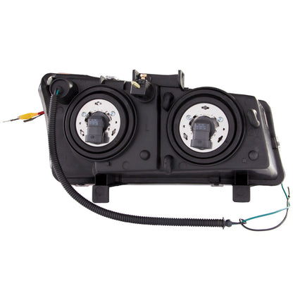 Anzo 2003-2006 Chevrolet Silverado 1500 Projector Headlights w/ U-Bar Chrom