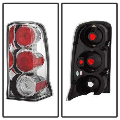 Spyder Cadillac Escalade SUV (Not EXT)02-06 Euro Style Tail Lights Chrome ALT-YD-CE02-C 5001603
