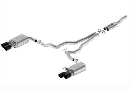 Ford Racing 2024 Mustang 2.3L Sport Active Cat-Back Exhaust - Black Tip M-5200-M2SB