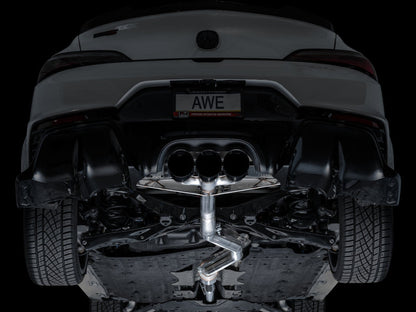 AWE Tuning 2024 Acura Integra Type S DE5 FWD Track Edition Exhaust w/ Triple Diamond Black Tips 3020-53335