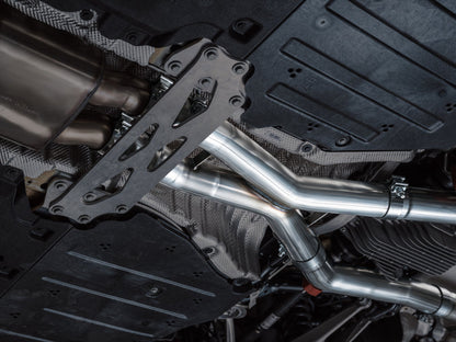 AWE Tuning 23-24 BMW G87 M2 Track Edition Exhaust - Diamond Black Tips 3020-43487