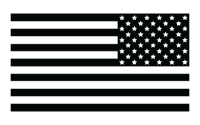 8in American Flag Decal