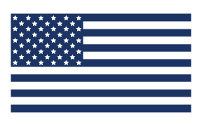 8in American Flag Decal