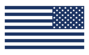 8in American Flag Decal