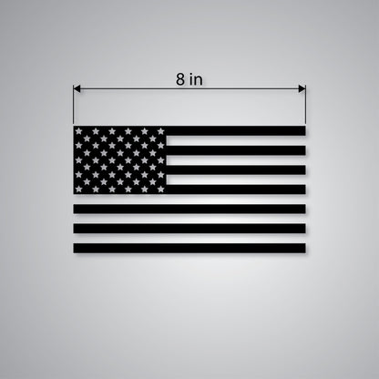 8in American Flag Decal