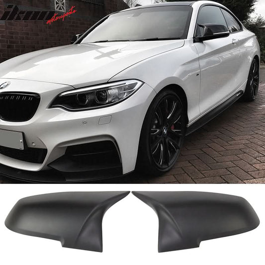 2014-2021 BMW F22 2 Series M Sports Upgrade Matte Black Mirror Cover