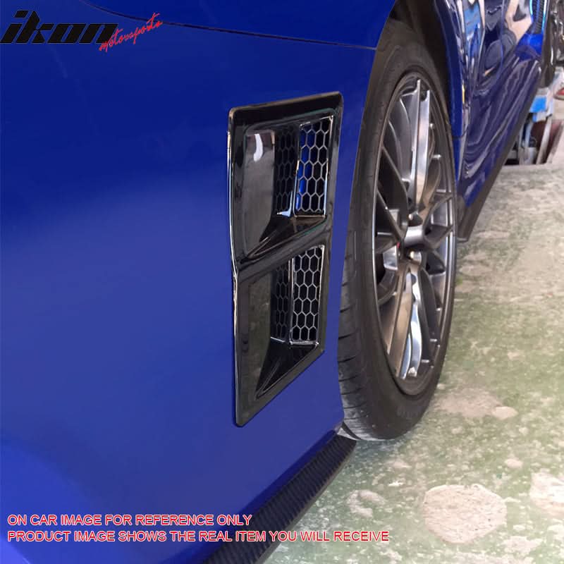 2015-2021 Subaru WRX STI Style Painted #K1X Rear Side Fender Vent ABS