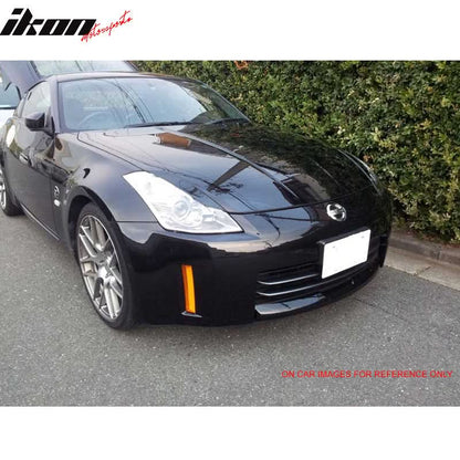 2003-2008 Nissan 350Z 2Dr Headlight Eyelids Eyebrows Cover ABS