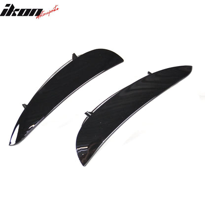 2017-2021 Benz W213 E Class Sedan AMG Style #040 Black Front Vent Flap