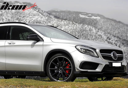 2014-2016 Benz W156 GLA-Class Painted #040 Black Front Vent Flaps ABS