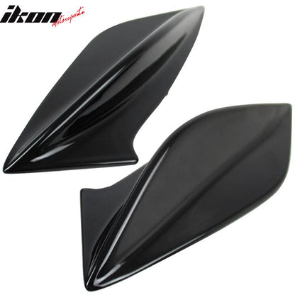 2015-2021 Subaru WRX&STI DTO Style Gloss Black Trunk Spoiler Side Fins
