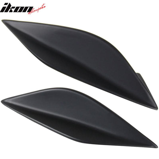 2015-2021 Subaru WRX&STI DTO Style Matte Black Trunk Spoiler Side Fins