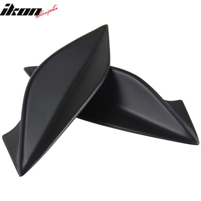2015-2021 Subaru WRX&STI DTO Style Matte Black Trunk Spoiler Side Fins