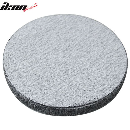 50PC 5in 127mm 80 Grit Auto Sanding Disc Sandpaper Sheets Sand Paper
