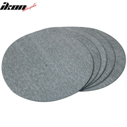 50PC 5in 127mm 800 Grit Auto Sanding Disc Sandpaper Sheets Sand Paper