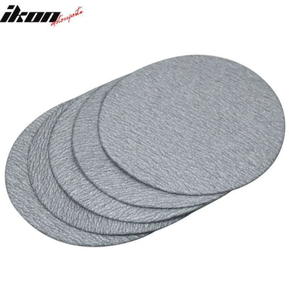 10PC 5in 127mm 240 Grit Auto Sanding Disc Sandpaper Sheets Sand Paper