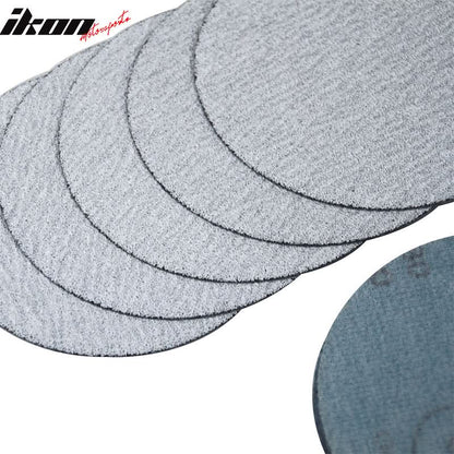 100PC 5in 127mm 100 Grit Auto Sanding Disc Sandpaper Sheets Sand Paper