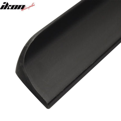 1986-1995 Mercedes-Benz W124 PV Style Black Trunk Spoiler PUF