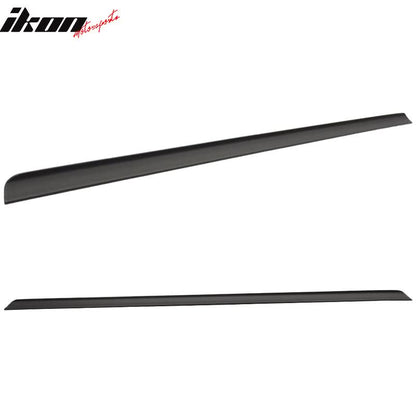 Fits 05-10 VW Jetta MK5 PV Trunk Spoiler UnBlack PU Flexible