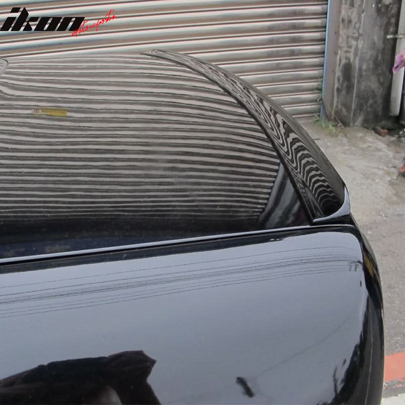 1995-2000 Chrysler Stratus BJ PV Style Black Rear Trunk Spoiler PUF