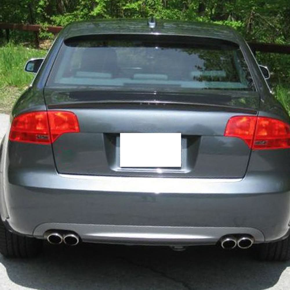 2009-2014 Audi A4 Quattro B8 Sedan 4Door Painted ABS Rear Roof Spoiler