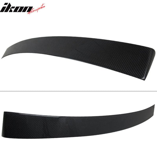 2012-2015 Mercedes Benz C-Class C204 Coupe Roof Spoiler Carbon Fiber