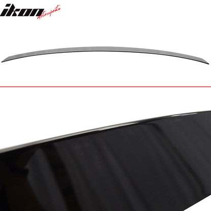 2008-2014 Benz W204 #040 Black AMG Style Trunk & OE Roof Spoiler ABS