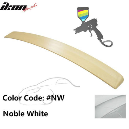 2011-2014 Hyundai Sonata OEM Style Unpainted Roof Spoiler Wing ABS