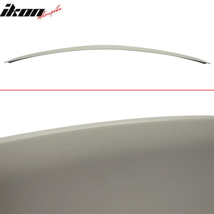 Fits 08-14 Benz W204 Trunk & OE Roof Wing #650 Cirrus White