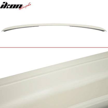 Fits 03-05 Benz W211 Trunk Spoiler & Roof Wing #650 Cirrus White