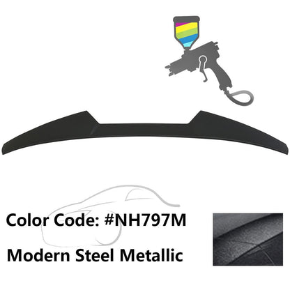 2016-2021 Honda Civic Sedan V Style Roof Spoiler Wing ABS