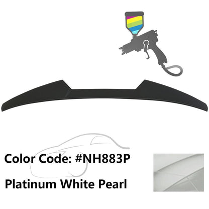 2016-2021 Honda Civic Sedan V Style Roof Spoiler Wing ABS