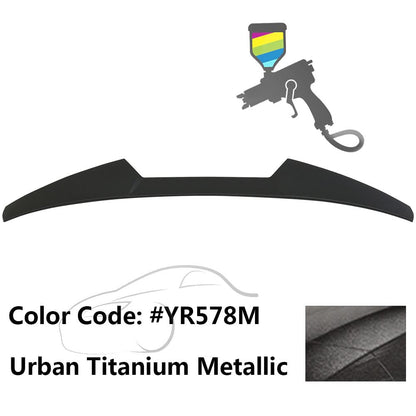 2016-2021 Honda Civic Sedan V Style Roof Spoiler Wing ABS