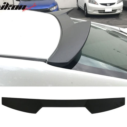 2016-2021 Honda Civic Sedan V Style Roof Spoiler Wing ABS