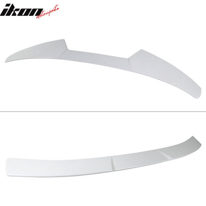 2016-2021 Honda Civic Sedan V Style Painted #NH788P White Roof Spoiler