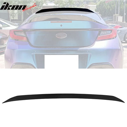 2022-2025 Subaru BRZ Toyota GR86 IKON Style Roof Spoiler Gloss Black