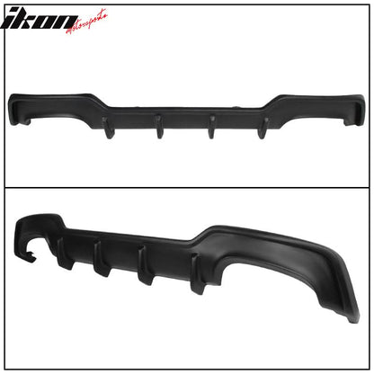 Fits 19-22 Toyota Corolla E210 Hatchback Matte Black Rear Diffuser ABS