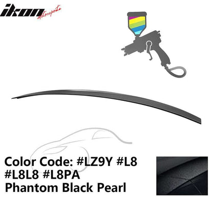 2009-2014 Audi A4 Quattro B8 4Door Painted ABS Trunk Spoiler Wing