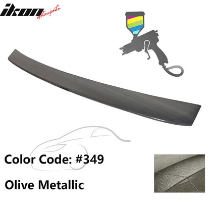 2000-2006 BMW E53 X5 SUV Euro Style Black Rear Roof Window Spoiler ABS