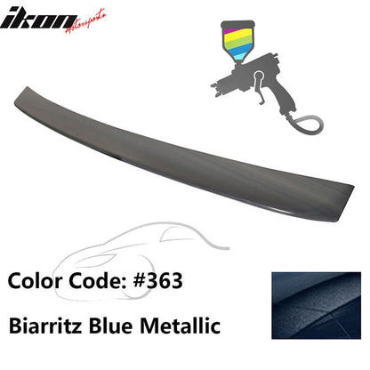 2000-2006 BMW E53 X5 SUV Euro Style Black Rear Roof Window Spoiler ABS