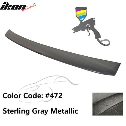 2000-2006 BMW E53 X5 SUV Euro Style Black Rear Roof Window Spoiler ABS