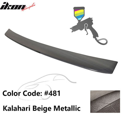 2000-2006 BMW E53 X5 SUV Euro Style Black Rear Roof Window Spoiler ABS
