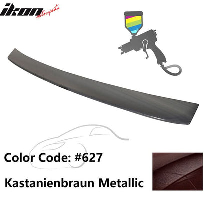 2000-2006 BMW E53 X5 SUV Euro Style Black Rear Roof Window Spoiler ABS