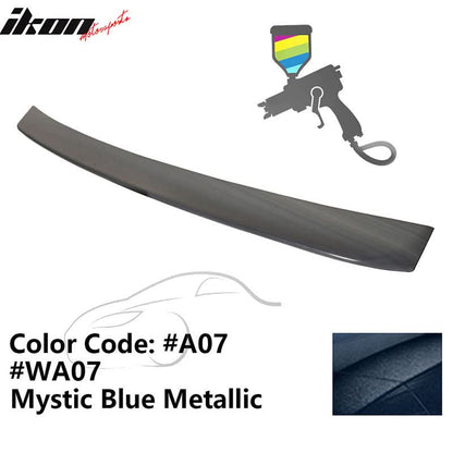2000-2006 BMW E53 X5 SUV Euro Style Black Rear Roof Window Spoiler ABS