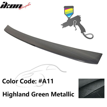 2000-2006 BMW E53 X5 SUV Euro Style Black Rear Roof Window Spoiler ABS